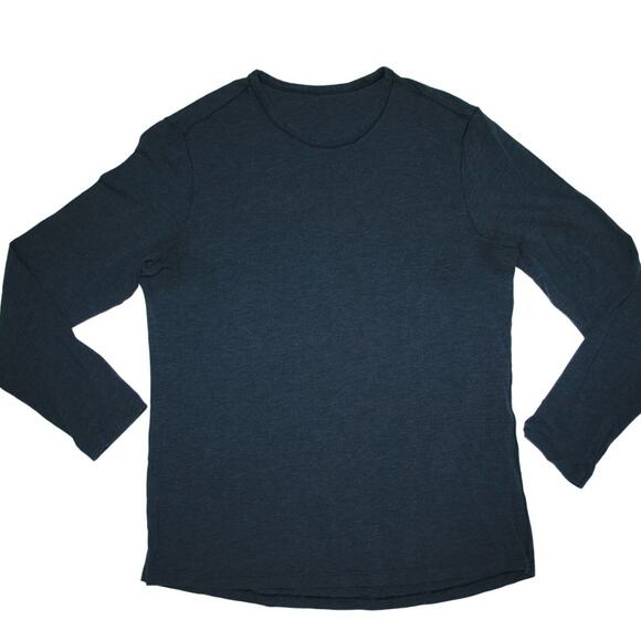 Lululemon Other - Lululemon Black Crewneck Long Sleeve Shirt Mens Size M